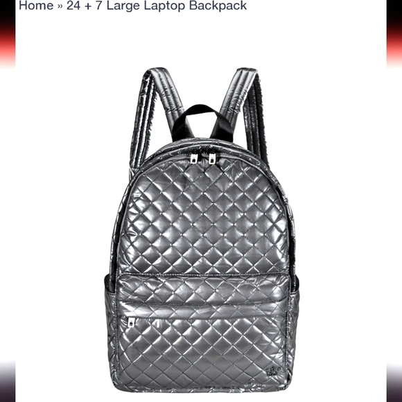 Oliver Thomas Handbags - NEW OLIVER THOMAS women's 24 + 7 large laptop backpack
